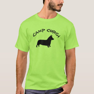 T-shirt Corgi de camp