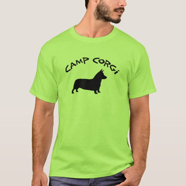 T-shirt Corgi de camp (Devant)