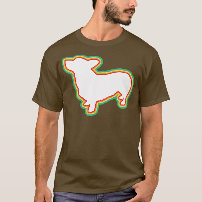 T-shirt Corgi de Gallois de Pembroke (Devant)