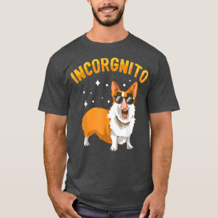 T-shirt Corgi Déguisé Drôle Incognito Cute Pembroke Wels