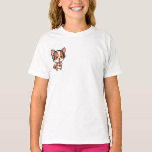 T-shirt Corgi DJ Boisson Gazeuse Enfant