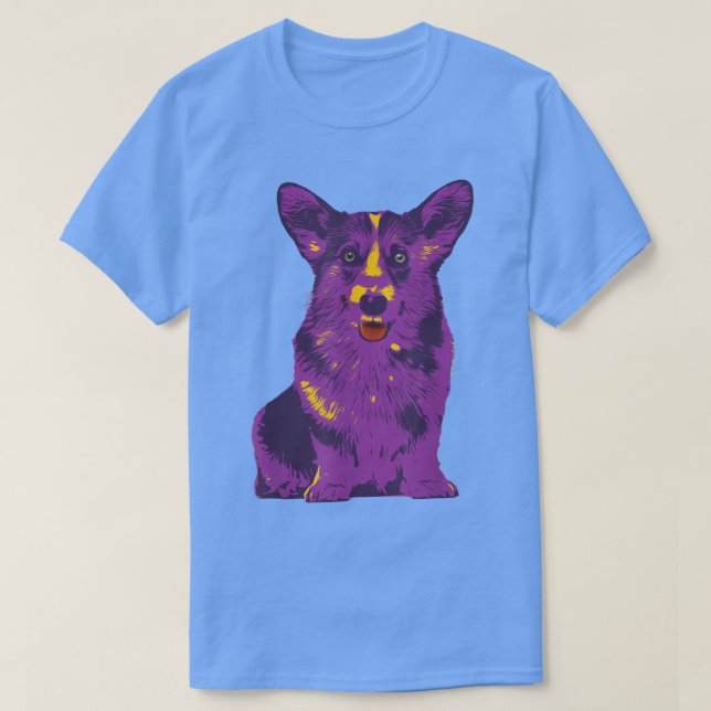 T-shirt Corgi Dog Pet, Conception Novatrice Pour Chiot, Am (Design devant)