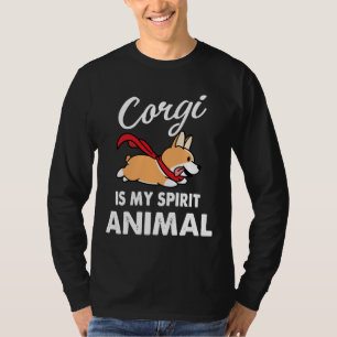 T-shirt Corgi est mon animal d'esprit