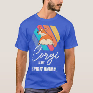 T-shirt Corgi Est Mon Esprit Animal Pup Puppy Pet Amoureux