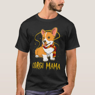 T-shirt Corgi Femmes Filles Chiot Maman Chien Mama