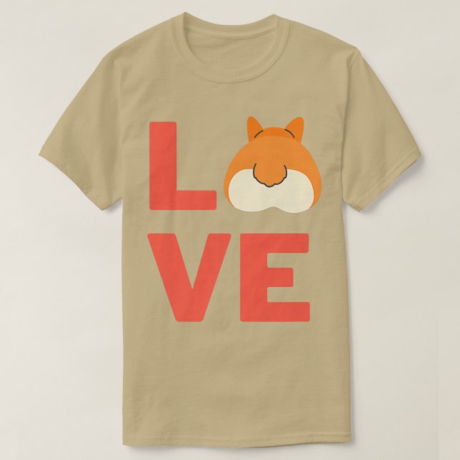 T-shirt Corgi Funny Corgi Propriétaire de l'animal Amoureu (Design devant)