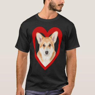 T-shirt Corgi Gallois  Chien Coeur   Pembroke Corgi Galloi
