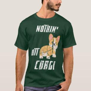 T-shirt Corgi gallois mignon Ventilateurs de chiens Funny