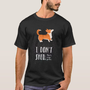 T-shirt Corgi Glitter Pembroke Welsh Corgi  