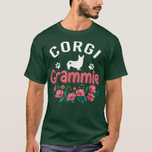 T-shirt Corgi Grammie Dog Cadeaux Femmes Chien Animaux de