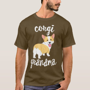 T-shirt Corgi Grandma Corgi Cadeaux Pour Corgi Lovers T-Sh