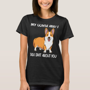 T-shirt Corgi Hommes Femmes Gallois Corgi Chien Animal