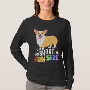 T-shirt Corgi Im Pas Courte Im Amusant Taille Chien
