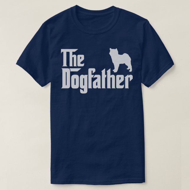 T-shirt Corgi Inu Dogfather Funny Dog Dad-514 (Design devant)
