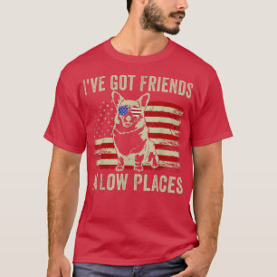 T-shirt Corgi Ive A Des Amis En Basses Endroits Pembroke W