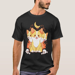 T-shirt Corgi Kavaii Peluche Chien Corgi Jouet