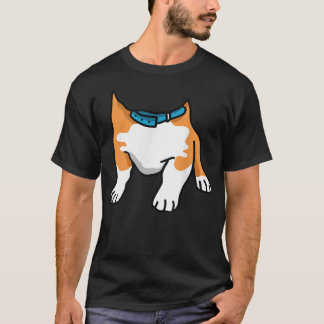 T-shirt Corgi Lazy Costume d'Halloween Drôle Chien Chien C