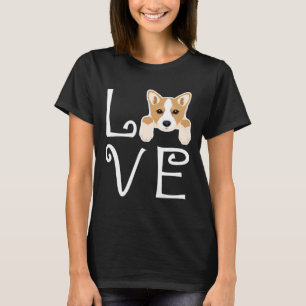 T-shirt Corgi Love Relaxé Fit