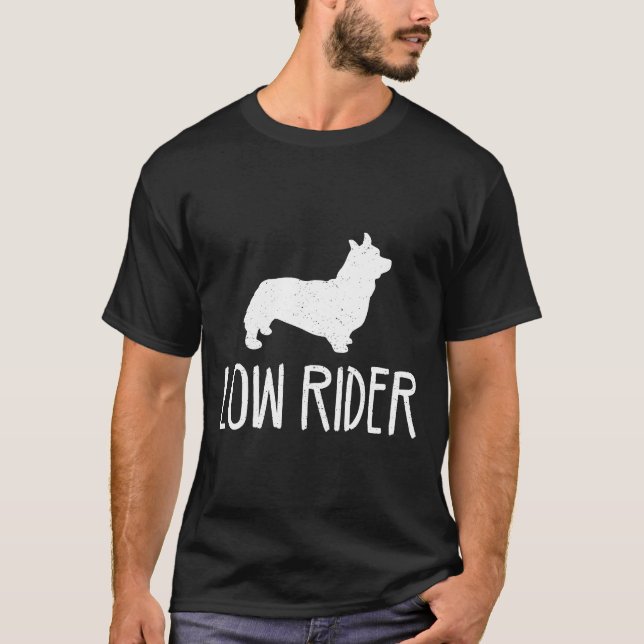 T-shirt Corgi Low Rider (Devant)