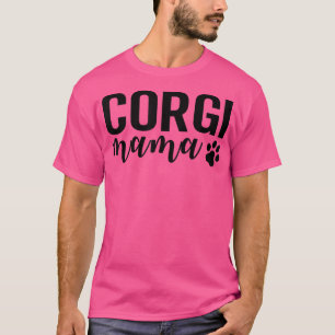 T-shirt Corgi Mama animal mignon chien maman -540
