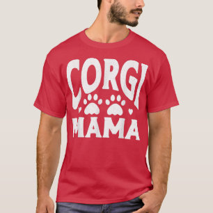 T-shirt Corgi Mama animal mignon chien maman-543