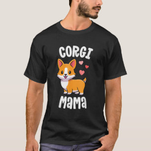 T-shirt Corgi Mama Chemise Cadeau I Love My Corgi Maman Ch