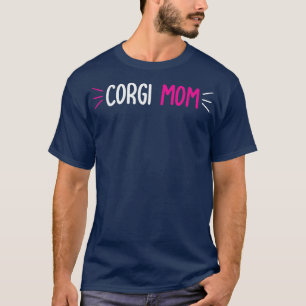 T-shirt Corgi Maman Chien Famille Mère373