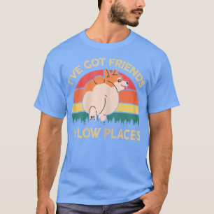 T-shirt Corgi Maman Ive A Des Amis En Bas Endroits Pembrok