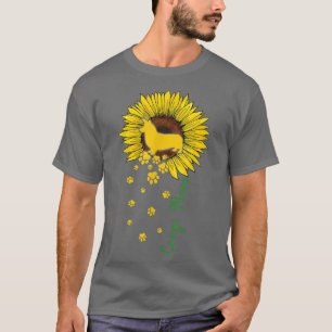 T-shirt Corgi Maman Tournesol Corgi Lover Chien Maman Mama