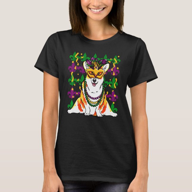 T-shirt Corgi Masque (Devant)