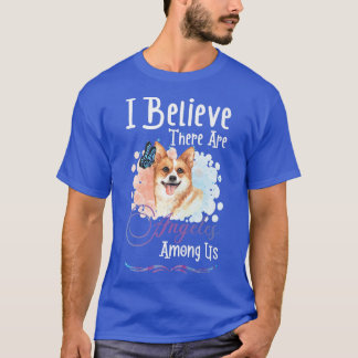 T-shirt Corgi mignon Amoureux des chiens Tee Je Crois Qu'I