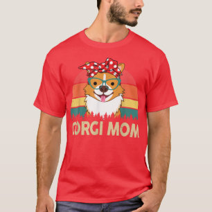 T-shirt Corgi mignonne Mama Funny Corgi maman Cadeaux pour