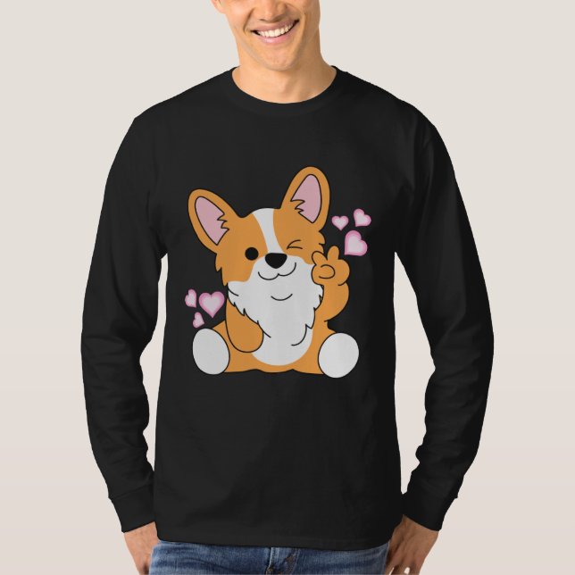 T-shirt Corgi  Nice  Corgi  Puppy for Women (Devant)