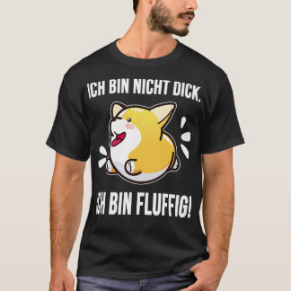 T-shirt Corgi nicht dick fluffig