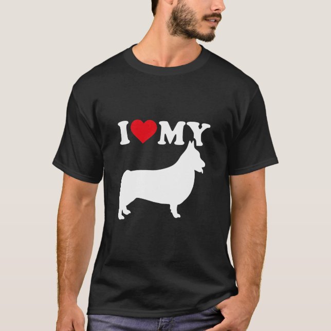 T-shirt Corgi Pembroke (Devant)