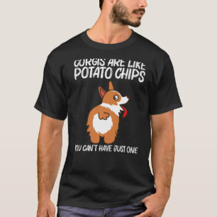 T-shirt Corgi Pour Hommes Femme Chien Animaux Chien Propri