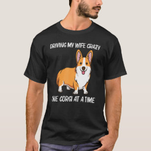 T-shirt Corgi pour hommes papa Welsh Corgi animal chien