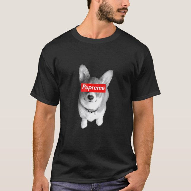 T-shirt Corgi Pupreme (Devant)