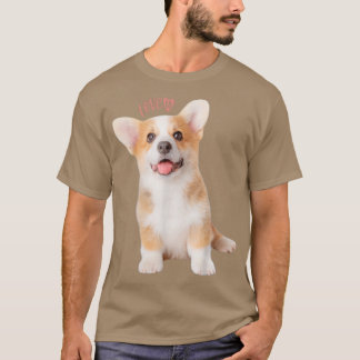 T-shirt Corgi Shirt Love Is Dog Mom Dad Tee Puppy Pet Wome