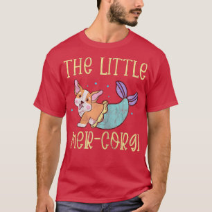 T-shirt Corgi Sirène Le Petit Mer Corgi Amoureux des chien