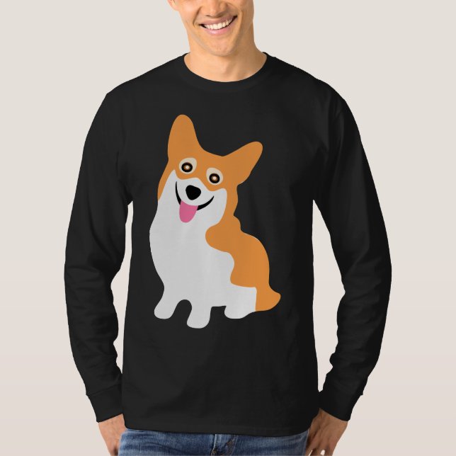 T-shirt Corgi Smile (Devant)