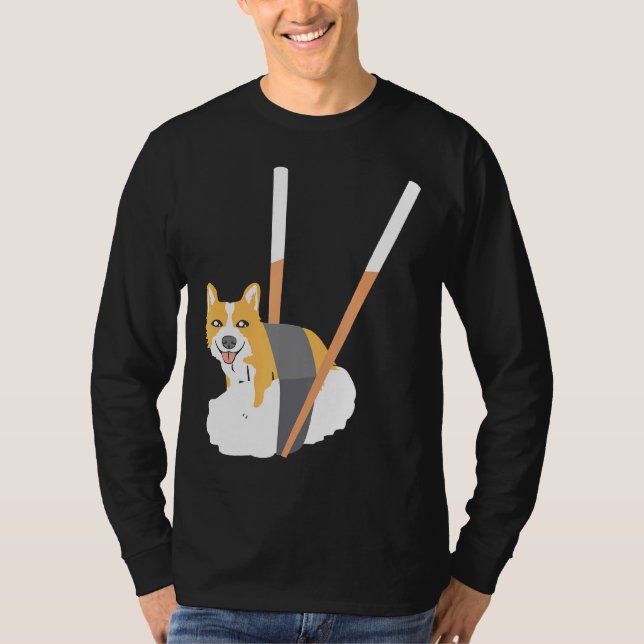 T-shirt Corgi Sushi Corgi Sushi (Devant)