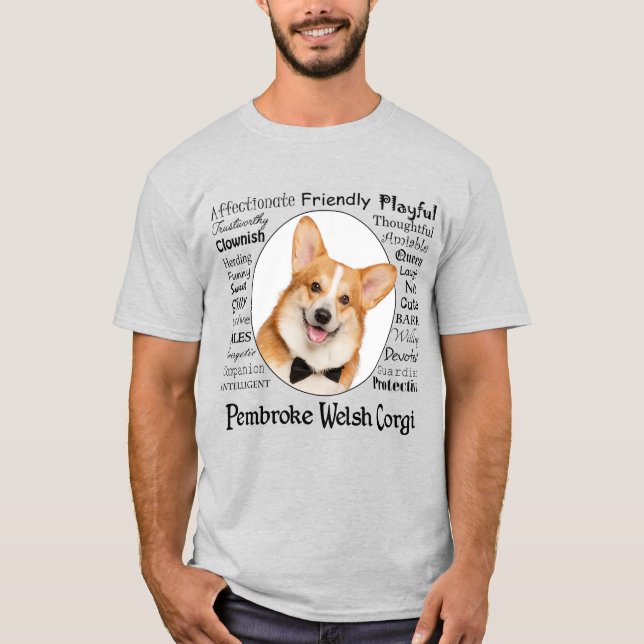 T-shirt Corgi Traits (Devant)