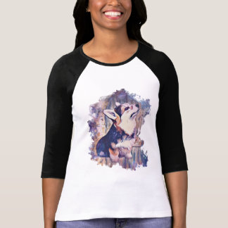 T-shirt Corgi tricolore de Gallois