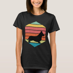 T-shirt Corgi Vintage