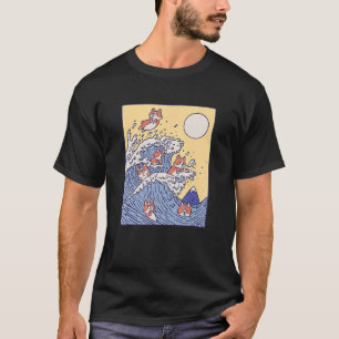 T-shirt Corgi Wave Chien Animal de compagnie Mer Océan