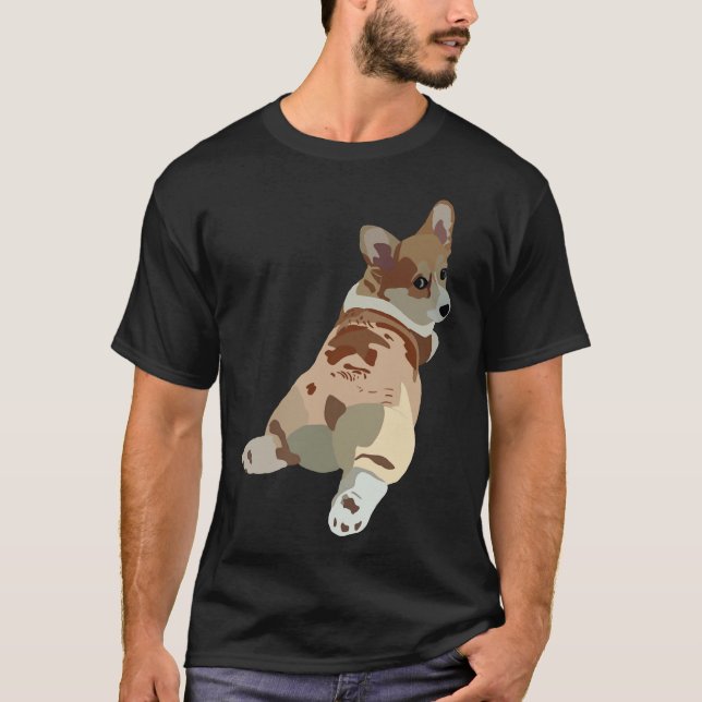 T-shirt Corgi X S Joli Look (Devant)