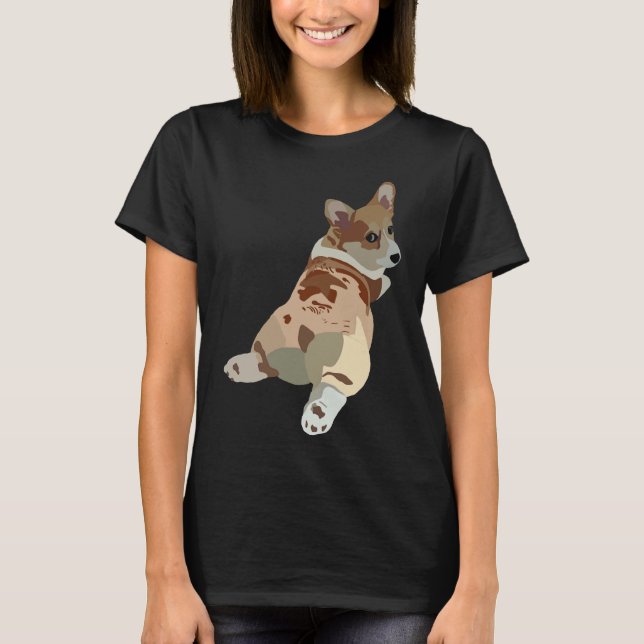 T-shirt Corgi X S Joli Look (Devant)