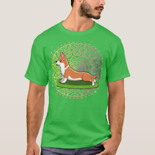 T-shirt Corgi Yoga Doga Chien Yoga
