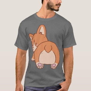 T-shirt Corgie Dog Offre Un Petit Chien De La race Back Ch